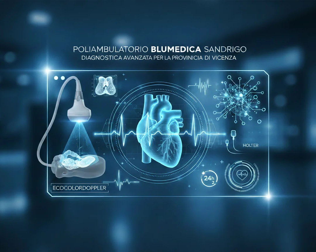 Centrul Medical BluMedica din Sandrigo, provincia Vicenza, Italia - vizite medicale de specialitate, diagnostic și fizioterapie.