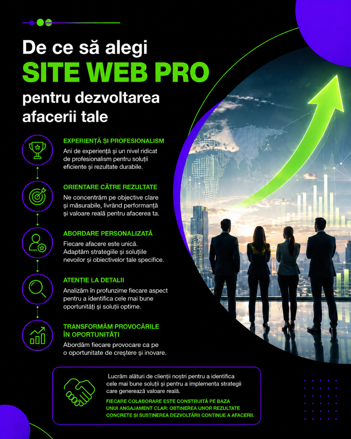 dezvoltare web si servicii SEO pentru afaceri în România 
